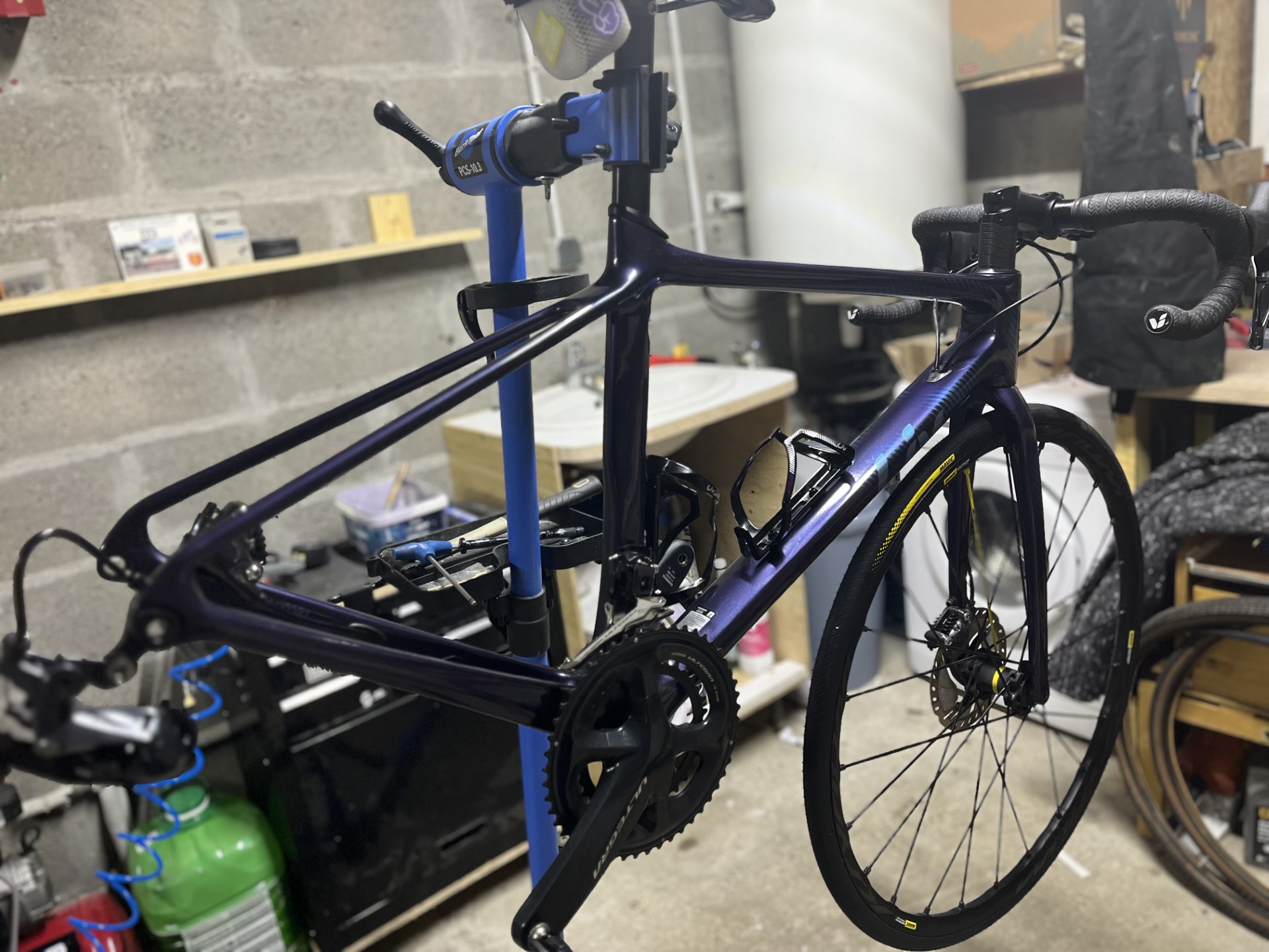 Vélo après réparation