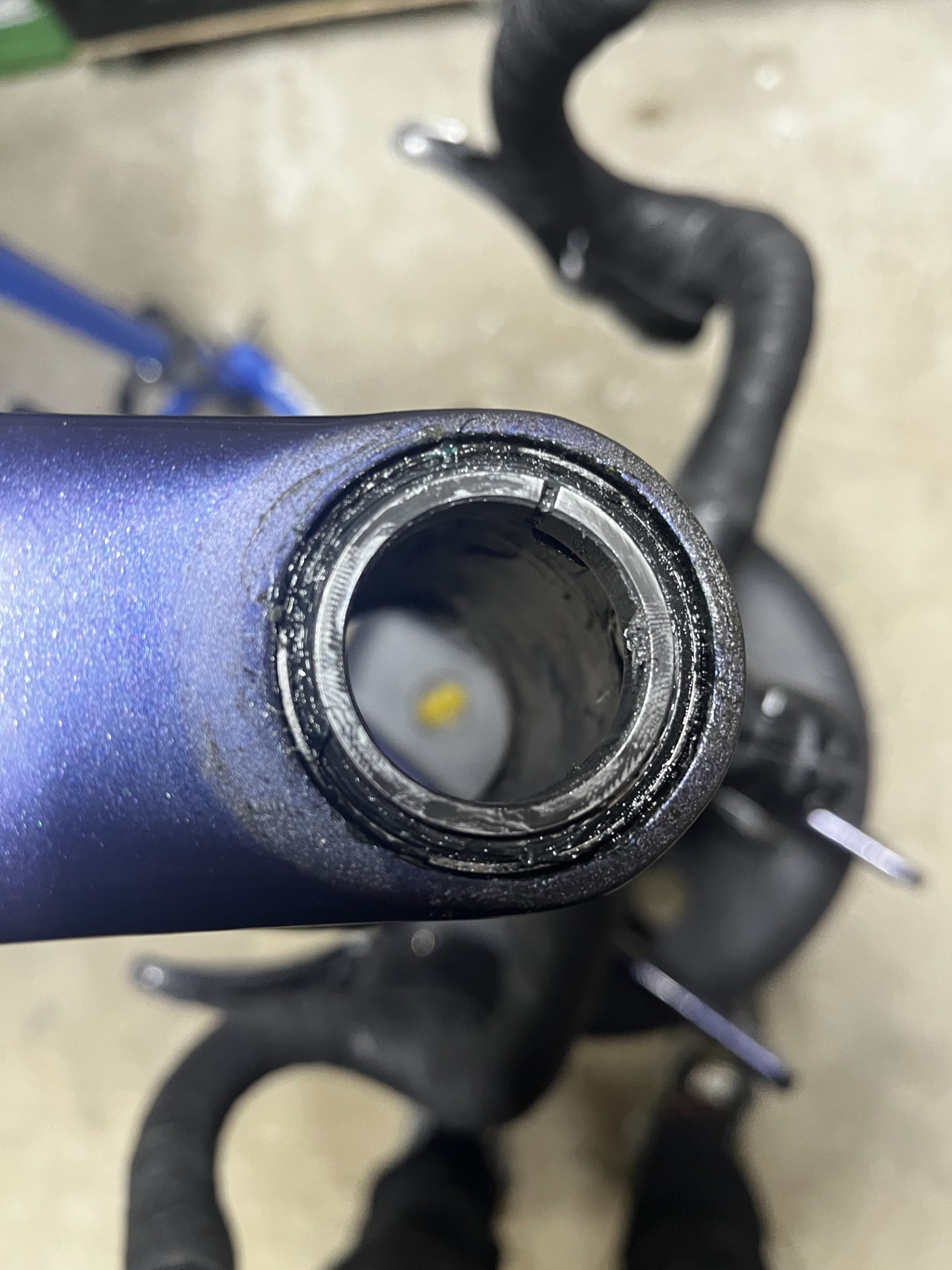 Vélo après réparation